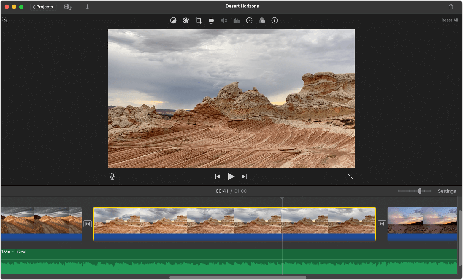 remove the video track from a movie with imovie for mac